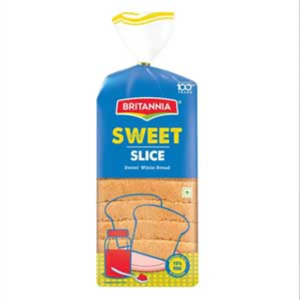 Britannia Sweet Slice Bread - 400 gm