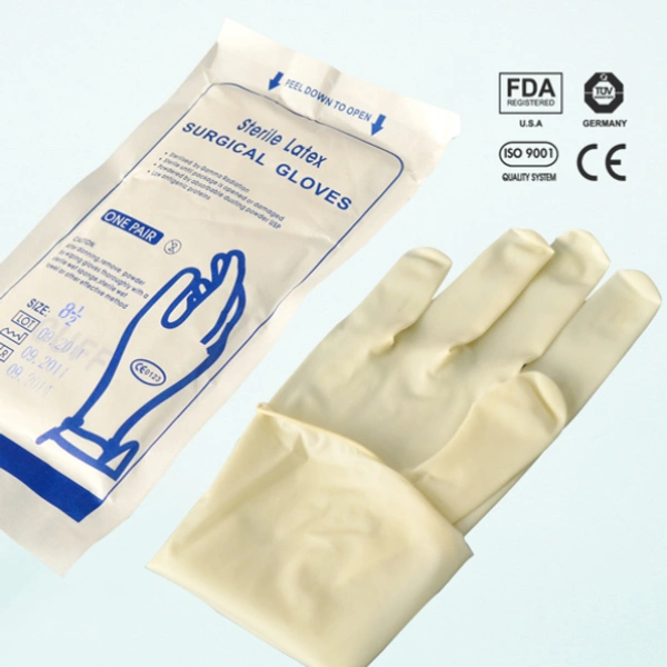 Premium Surgical Gloves (Sterile Latex) - 2N (1 Pair)