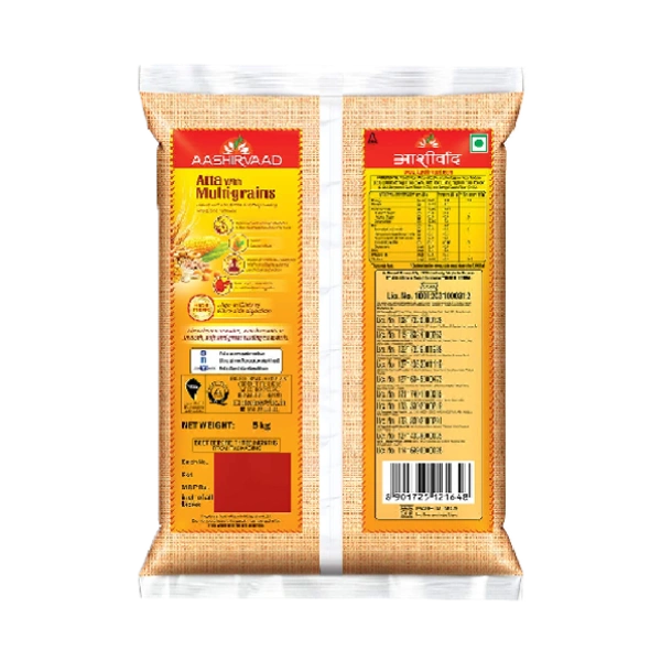 Aashirvaad Multigrain Atta - 5Kg