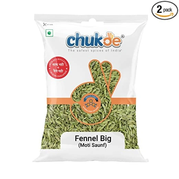 Chuk De Fennel Seeds (सौंफ) - 100g