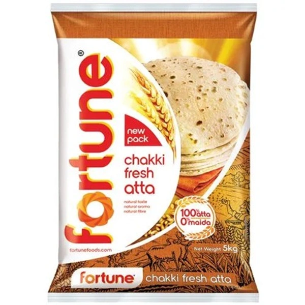 Fortune Chakki Atta - 5kg