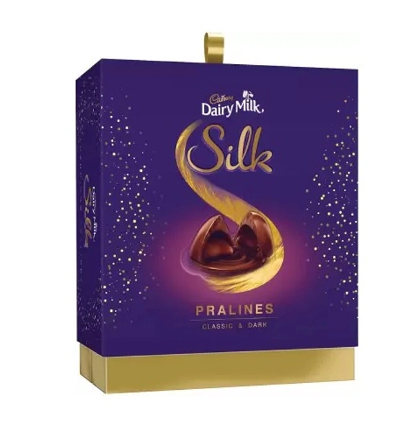 Cadbury Dairy Milk Silk Pralines Classic and Dark - 176g