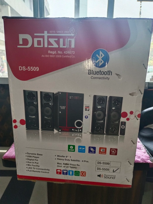 DOSTUN MUSIC 4.1 HOME DJ - Black, 2 Fhit