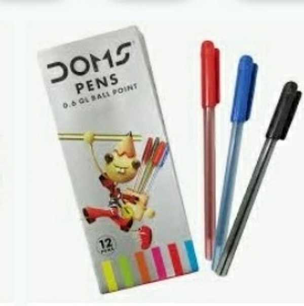 DOMS BALL PEN- BLACK  - Black