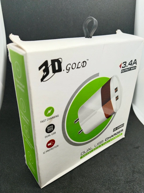 DUAL CHARGER DOCK WITH CABLE 3DCHARGER
