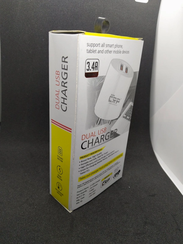 CRP 3.4A CHARGER DONGLE WITH CABLE 
