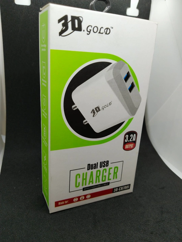 Charger Dock With Cable 3d Ch 7001