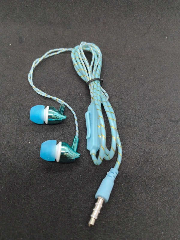 Angry Bird Earphone With Mic  Blue