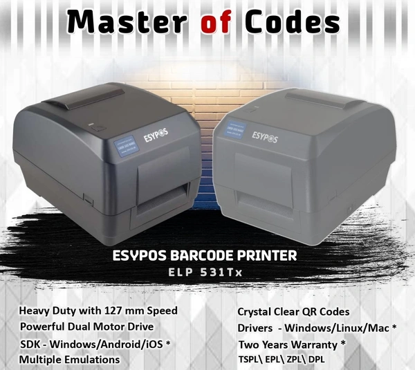BARCODE PRINTER ESY POS 531TX