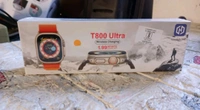 Ultra Seris T800 Smart Watch Men & Female Smartwatch Bluetooth Call Wireless Charge Fitness Bracelet Watch Large 49 MM Screen Smart Watch DW88 (smart watch) - Orange, 49mm