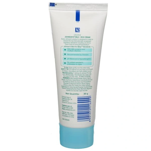 Johnson's Milk+ Rice Cream 100g