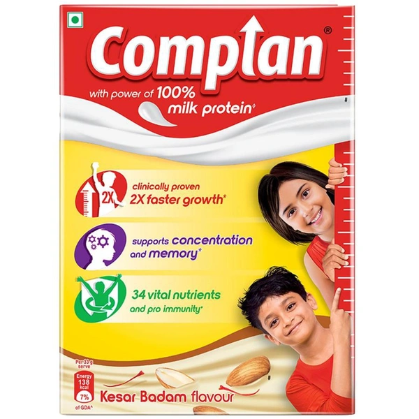 Complan Kesar Badam Nutrition and Health Drink 500g