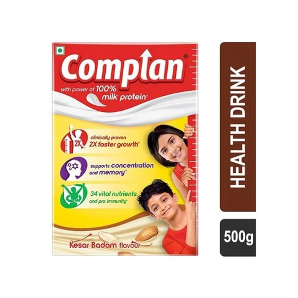 Complan Kesar Badam Nutrition and Health Drink 500g