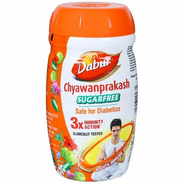 Dabur Chyawanprakash Sugar Free Jar 3X Immunity Action 500 g