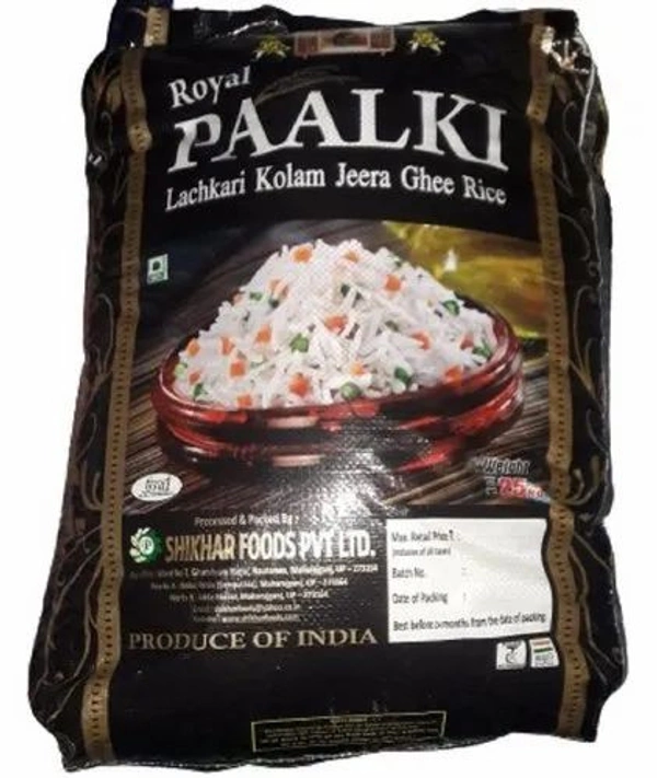 Royal Paalki 26kg Rice