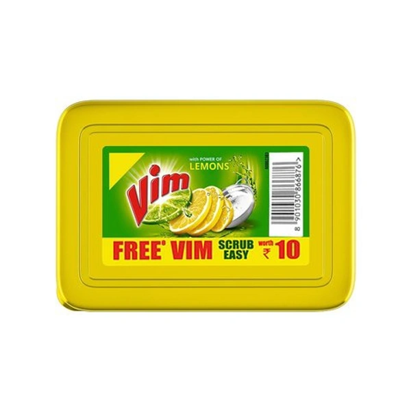 Vim Lemon Tub Dishwash Bar-500g