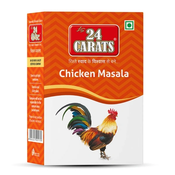 24 Carat Chicken Masala Net Wet-50g 