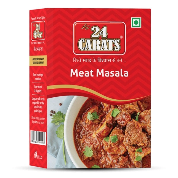 24 Carat Meat Masala Net Wet-50g