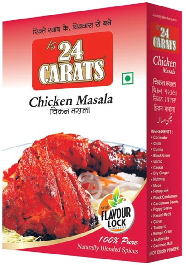 24 Carat Chicken Masala Flavour Lock Net Wet-50g