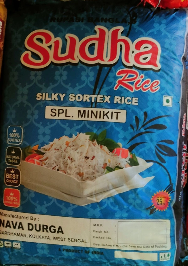 Sudha Rice Minikit 26kg Bag