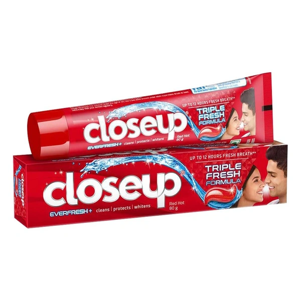 Closeup Toothpaste | India's No. 1 Gel Toothpaste| with 3x Freshness |upto 12 hrs fresh breath & white teeth