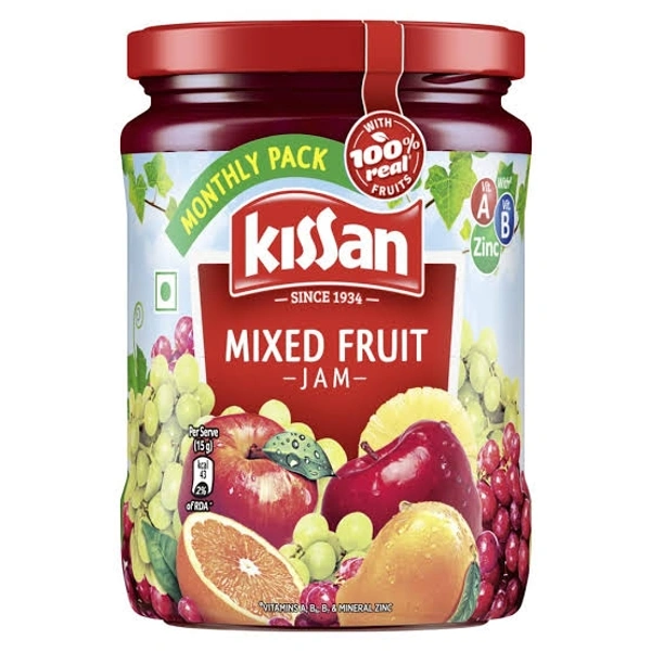 Kisaan Mixed Fruit Jam 500g