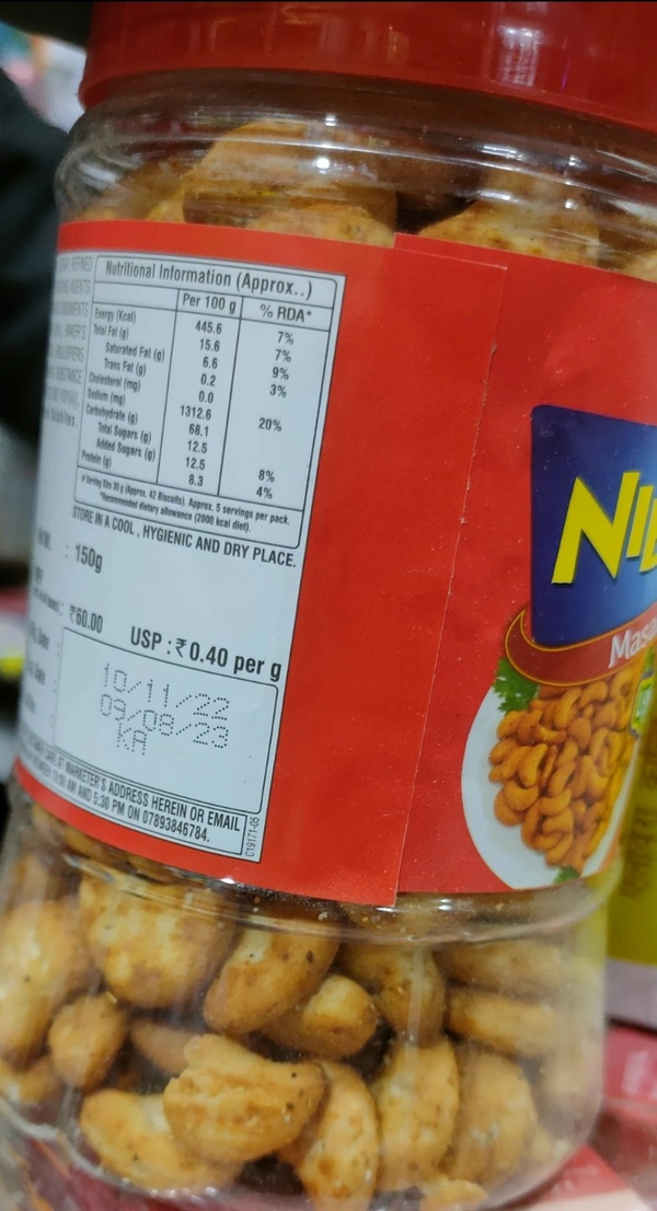 Namkeen Kaju 150g
