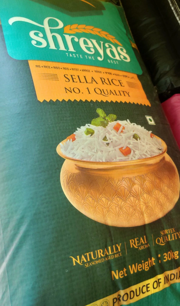 Shreyas Sella Sonam Rice Rice 30kg Bag