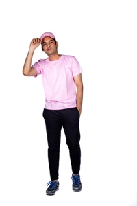 Men's T-Shirt Baby Pink - M