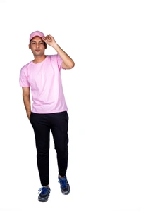 Men's T-Shirt Baby Pink - M