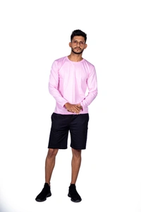 Men's T-Shirt Baby Pink - XXL
