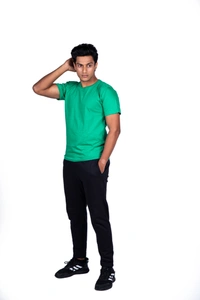 Men's T-Shirt Emerald Green - L