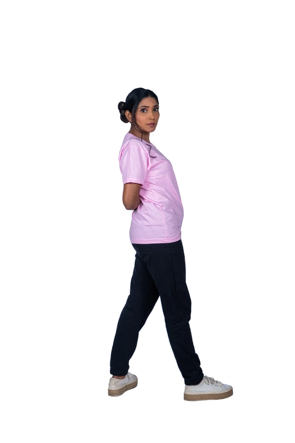 Women's T-Shirt Baby Pink - XL
