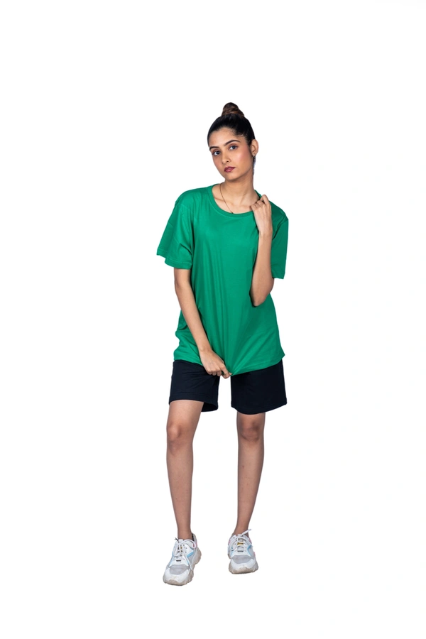 Women's T-Shirt Emerald Green - XL