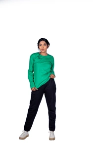 Women's T-Shirt Emerald Green - S