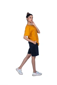 Women's T-Shirt Musturd - XXL