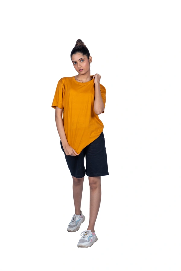 Women's T-Shirt Musturd - XXL