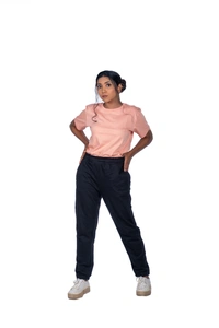 Women's T-Shirt Peach - L
