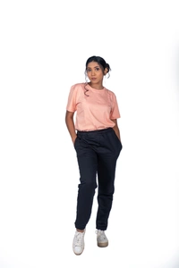 Women's T-Shirt Peach - L