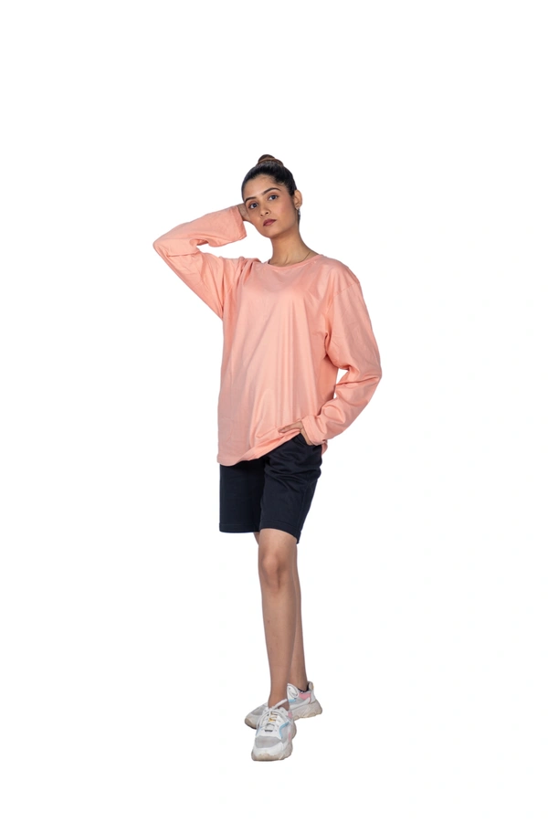 Women's T-Shirt Peach - S