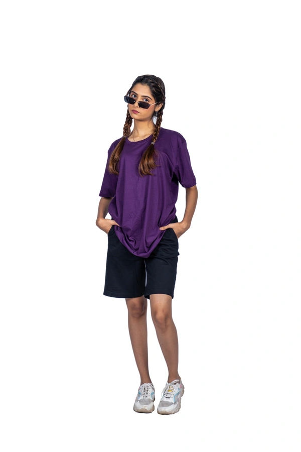 Women's T-Shirt Wine - L
