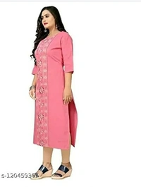 Cotton Embroidery Kurti - Froly, L