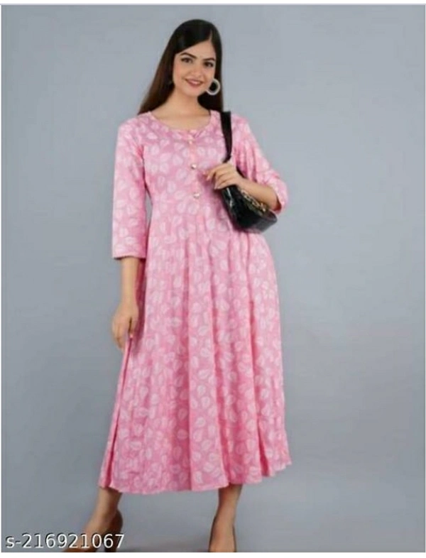 Pink White Print - Light Orchid, XXL