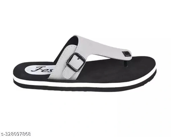 Women's FESTO Casual Slipper/Flip Flops For Man Chappal |Combo|Pack of 4 - White, IND-6