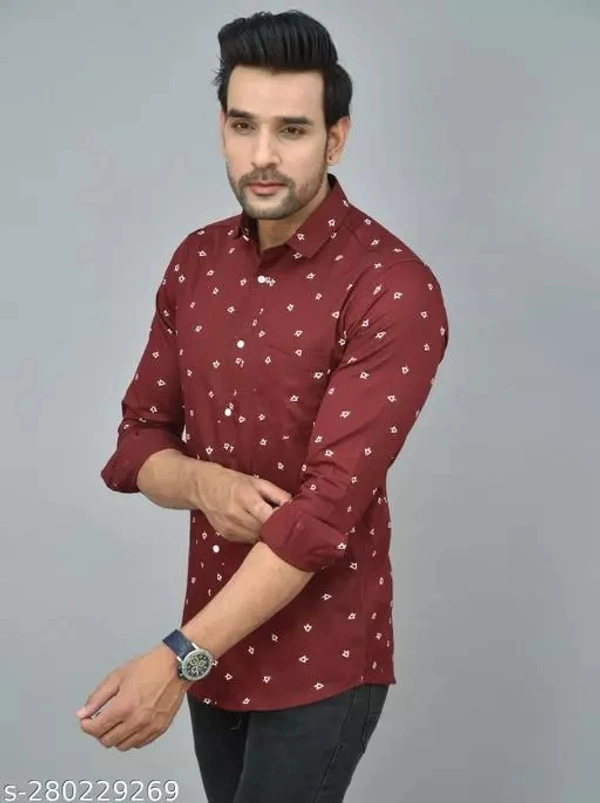 Fly Iconic Print | Long Sleeves - Merlot, L