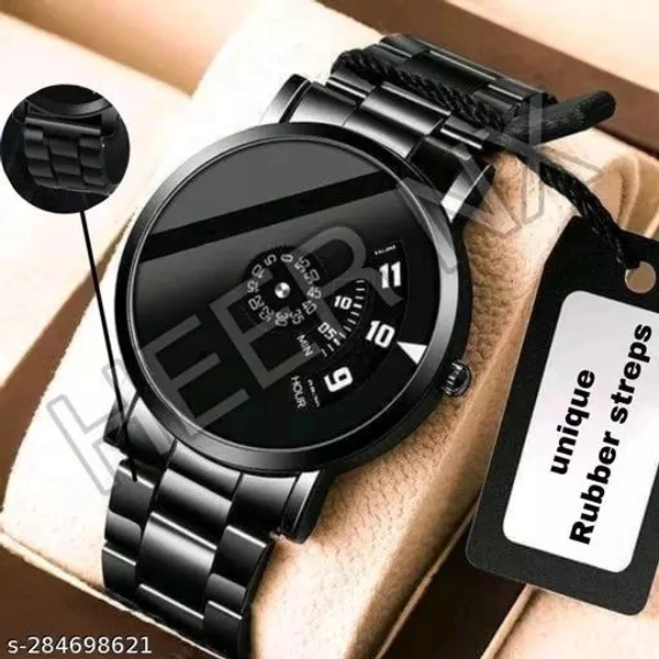 analog black watches - Black, Free Size