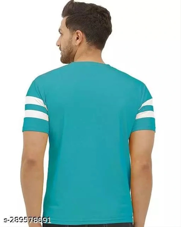 T-Shirt For Men's  - Turquoise, S