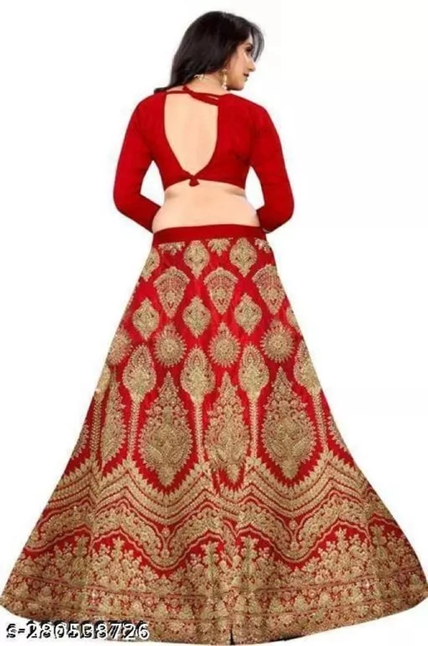 Aagyeyi Sensational Women Lehenga - Red, Free Size