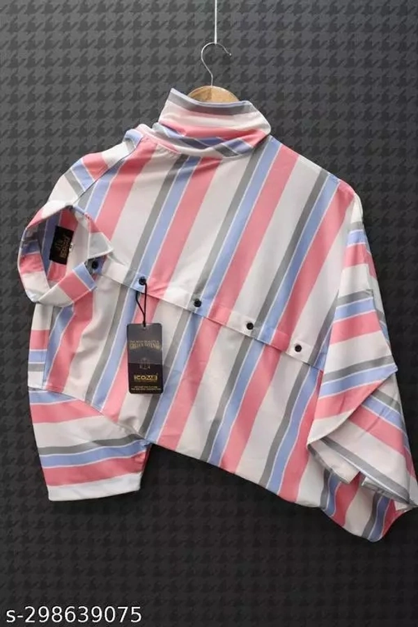 Stylish Trendy Fashionable High Quality Printed Shirt - Cranberry, S