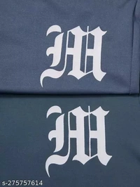 AFW-Black Grey JK Printed Tracksuit - Hit Gray, L